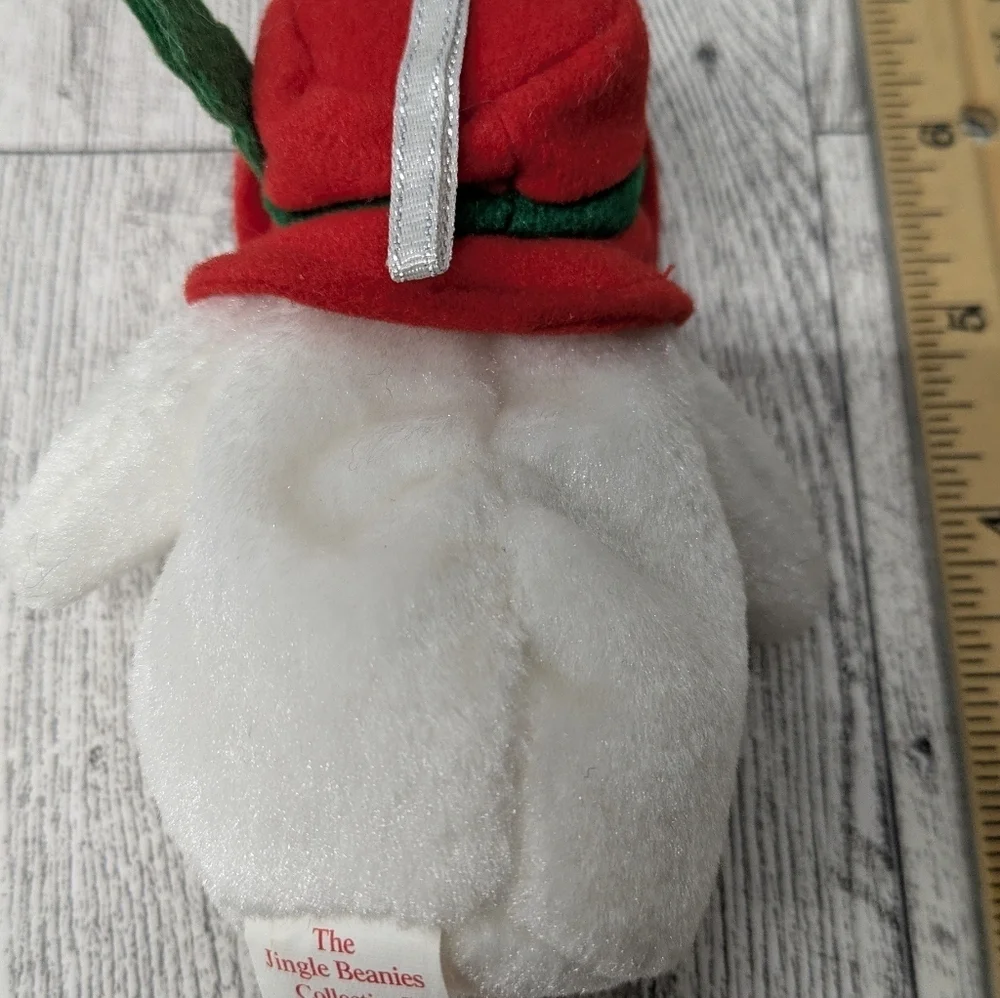Ty Chilling Plush Snowman Bird Toy - Red, White, and Orange